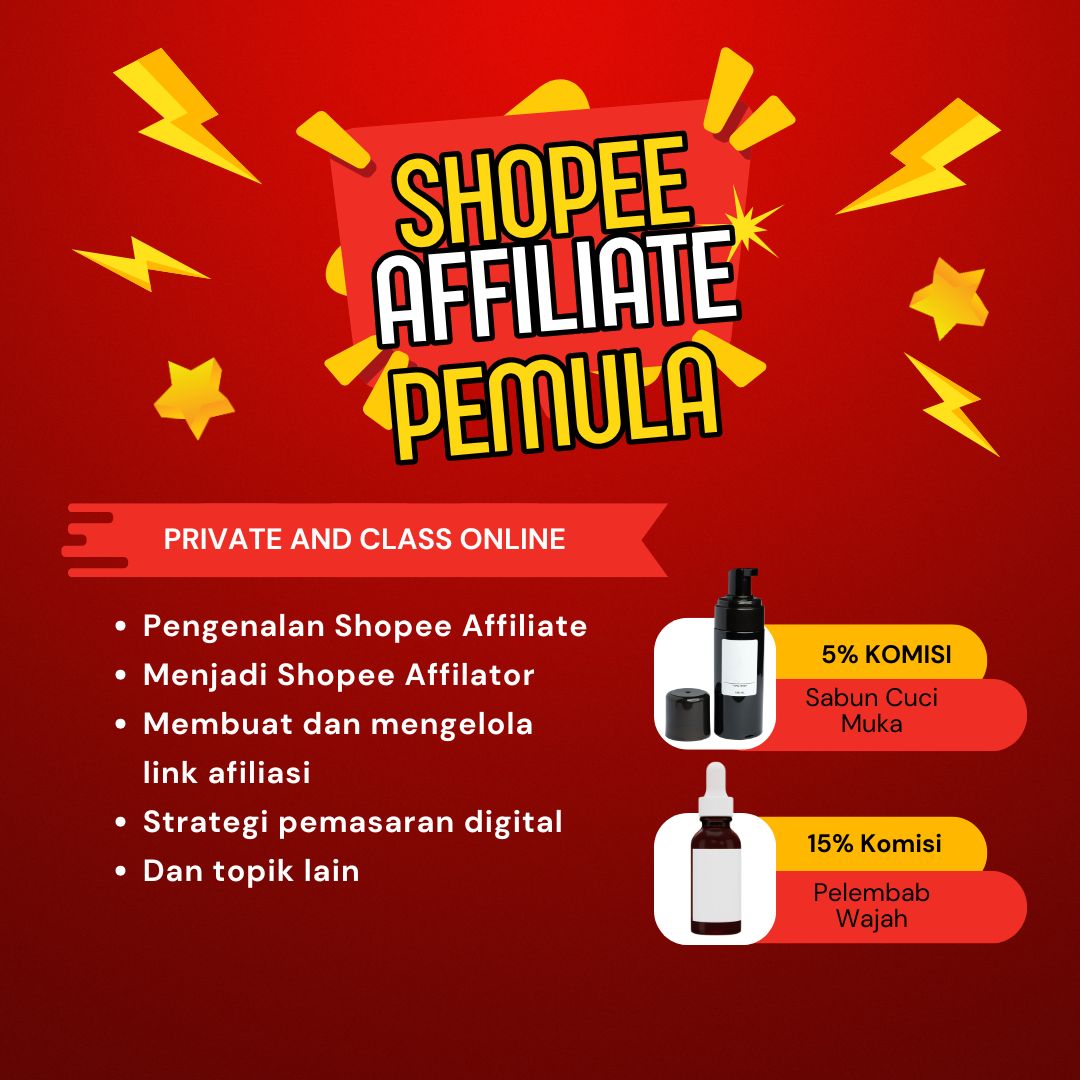 Bimbingan Shopee Afiliate 